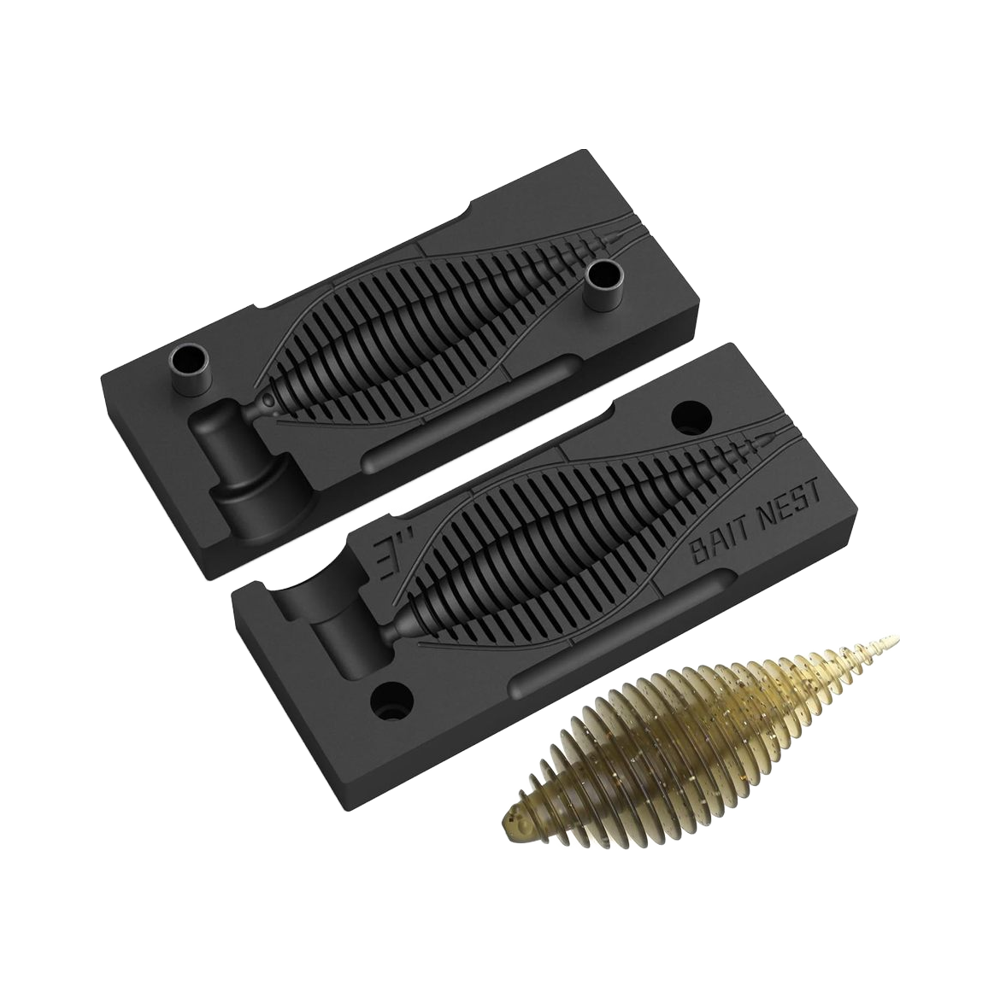 Fishing Lure - Aluminum Soft Plastic Lure Mold for