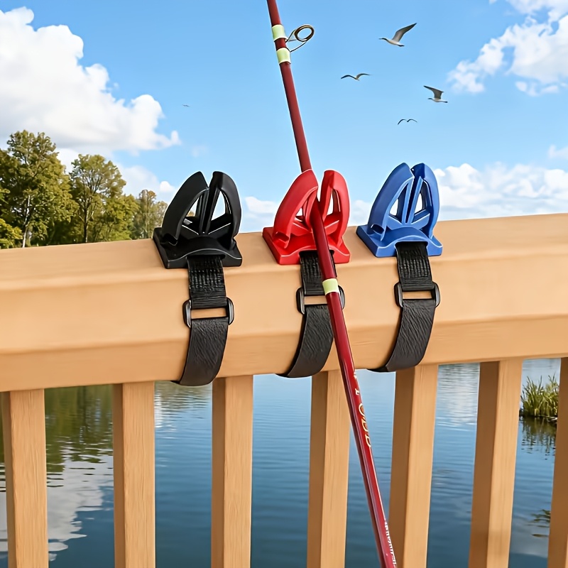 Fishing Equipment And Tools - Fishing rod bracket, equipped with adjustable