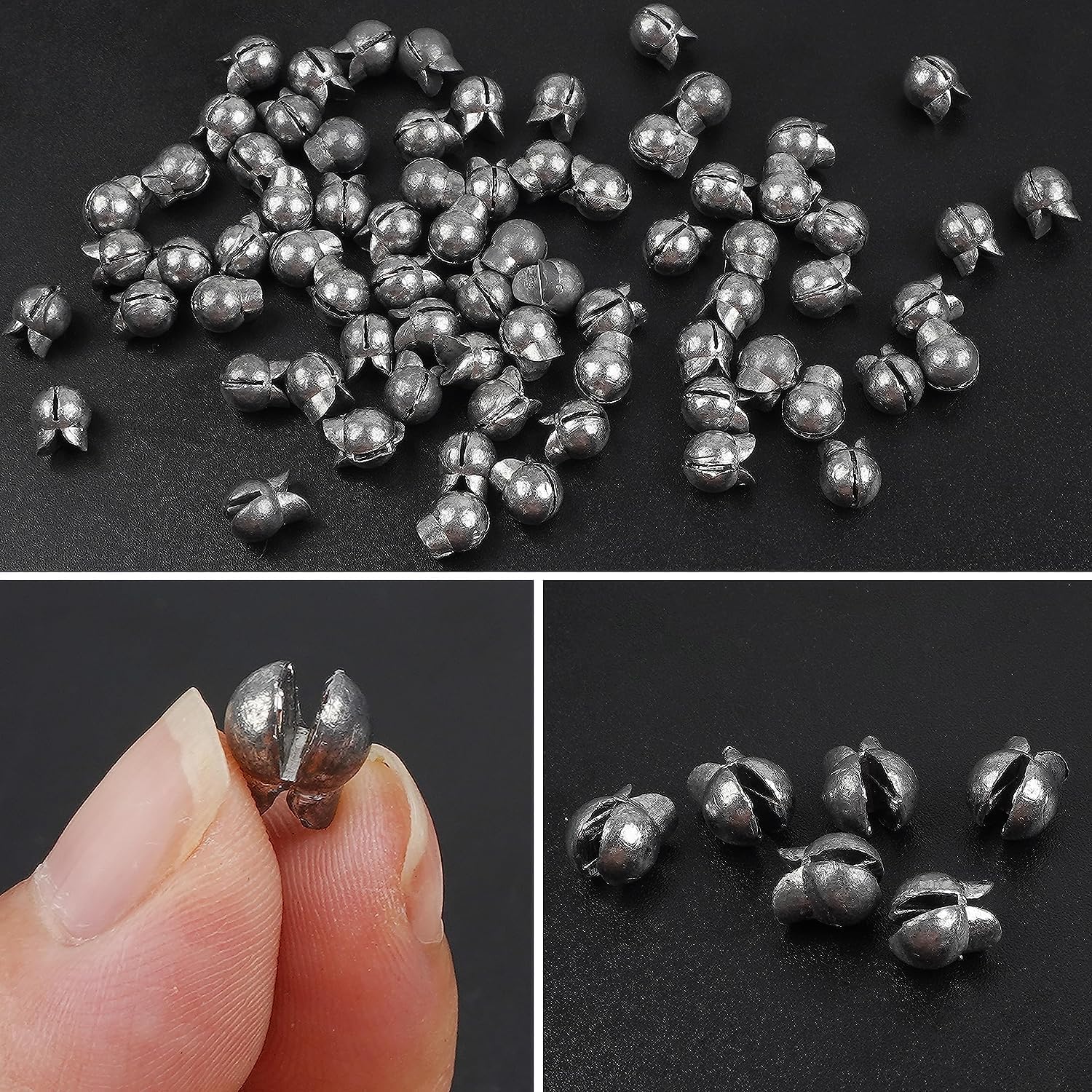 100pcs/box Fishing Weights Kit - Freshwater Fishing Kit บทวิจารณ์และราคา