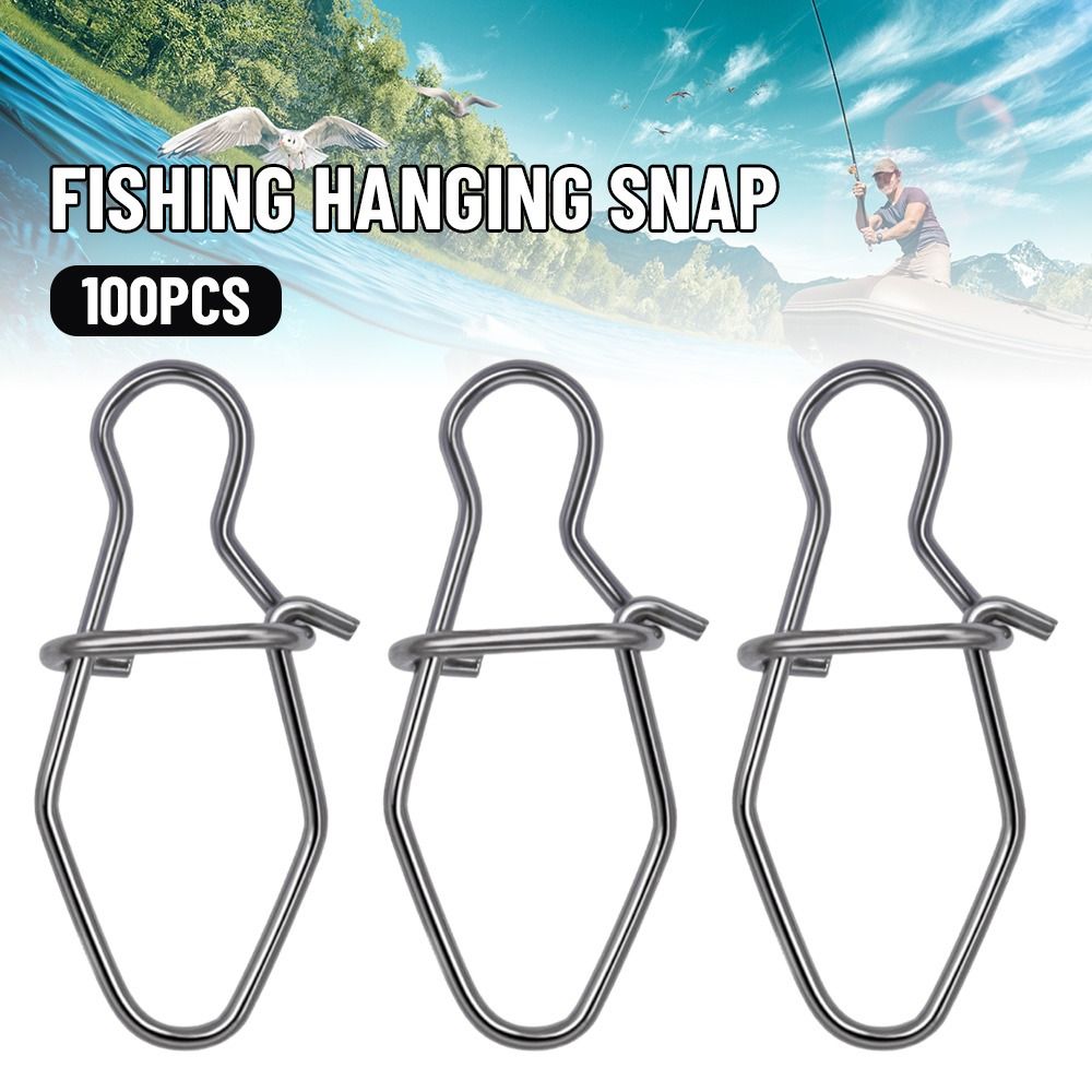 100pcs/lot nice Snap Fishing B - Fishing Equipment And Tools บทวิจารณ์และราคา