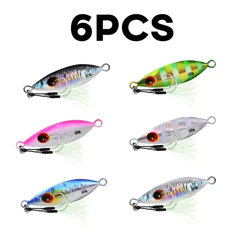 Inchiku Metal Jig Spoon Lure 6 - Jig Head Lure บทวิจารณ์และราคา