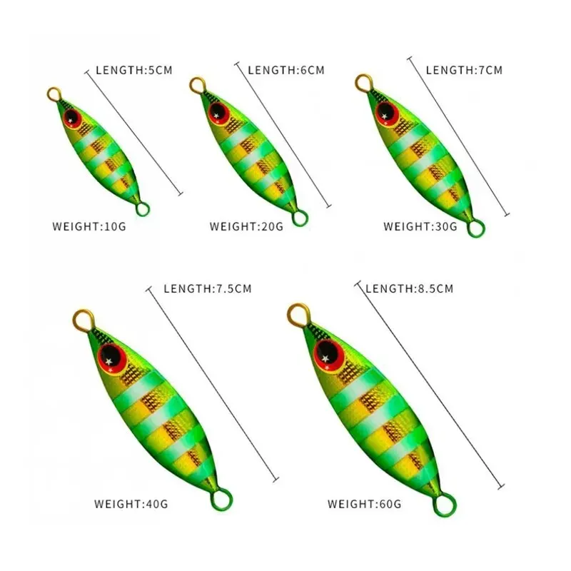 Inchiku Metal Jig Spoon Lure 6 - Jig Head Lure บทวิจารณ์และราคา