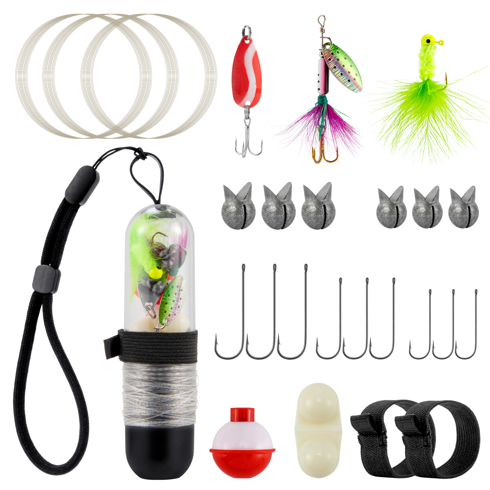 25pcs Survival Fishing Kit Poc - Jig Head Lure บทวิจารณ์และราคา