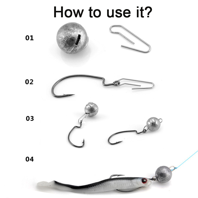 Simpleyi 5pcs/Lot Lead Weight  - Jig Head Lure บทวิจารณ์และราคา