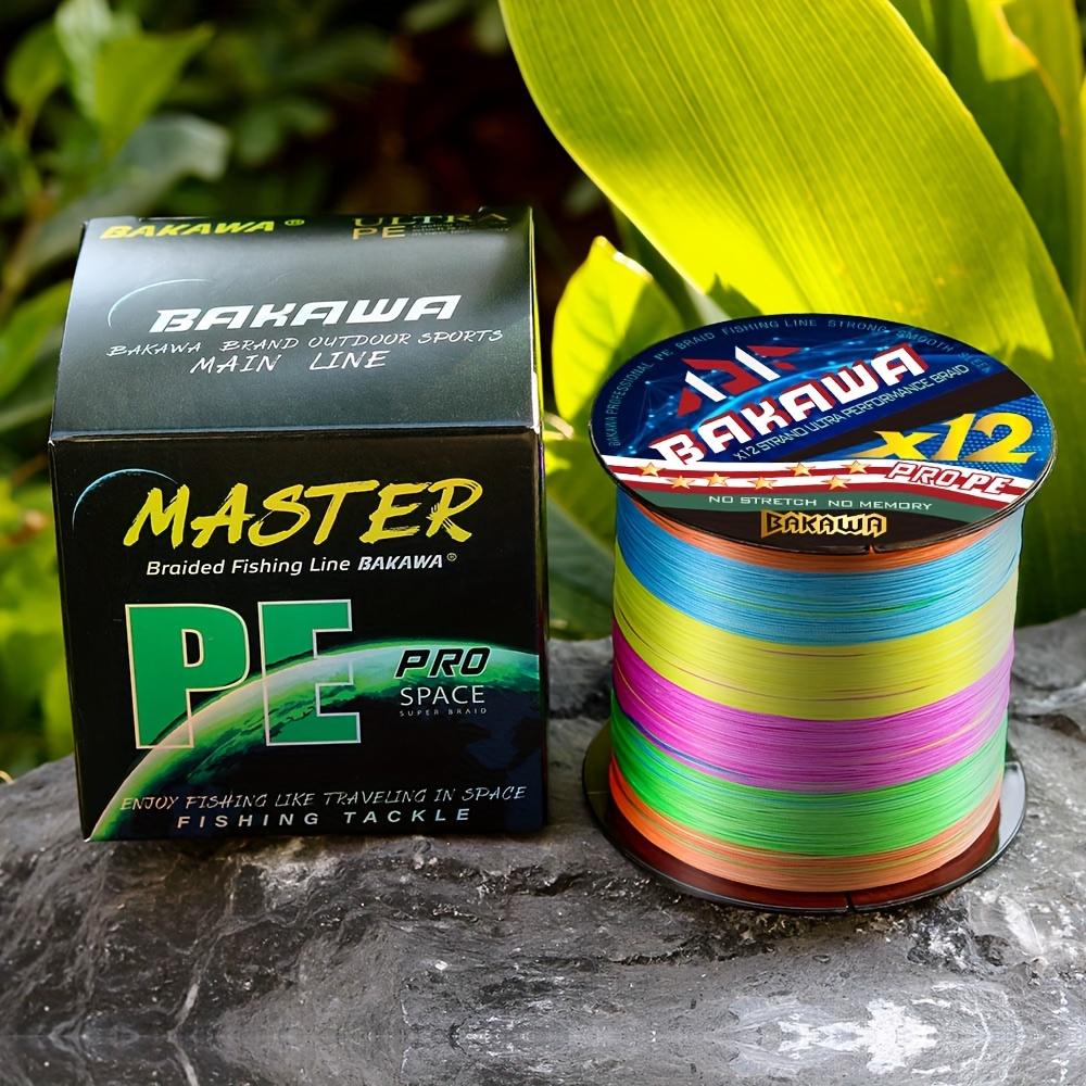BAKAWA 12 strands 300M fishing - Fishing Equipment In Japanese บทวิจารณ์และราคา