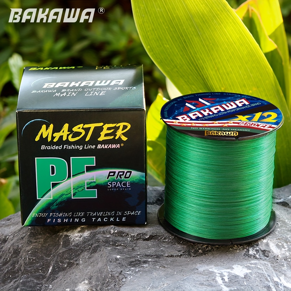 BAKAWA 12 strands 300M fishing - Fishing Equipment In Japanese บทวิจารณ์และราคา