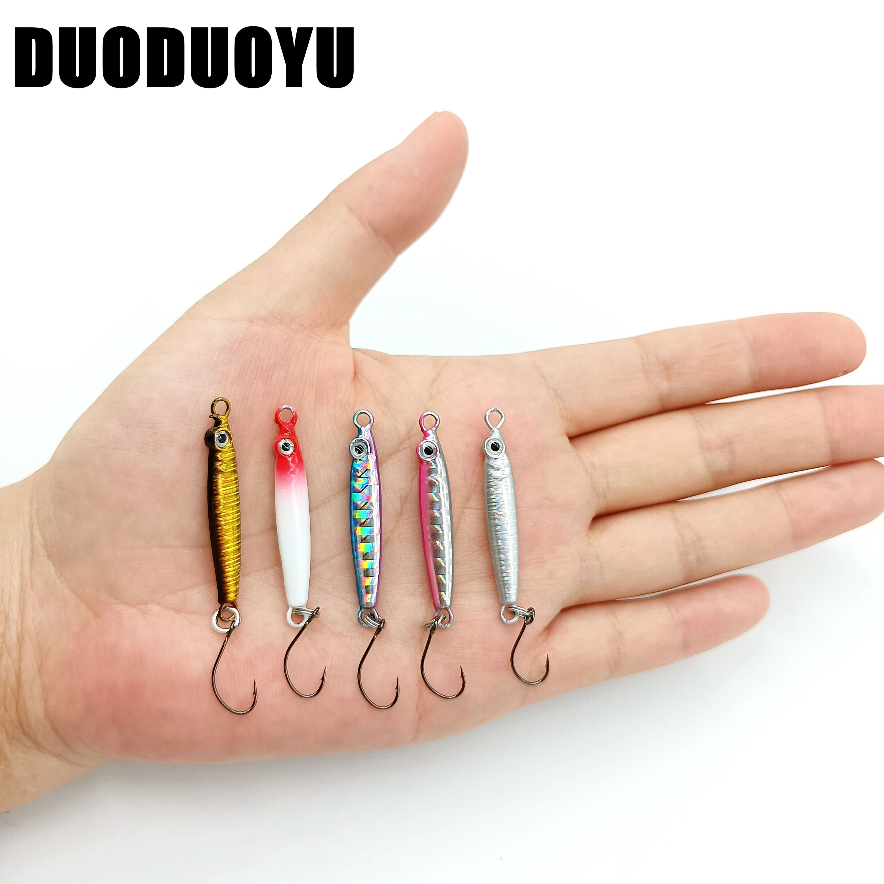 DUODUOYU 5PCS Mini  Metal Jig  - Jig Head Lure บทวิจารณ์และราคา