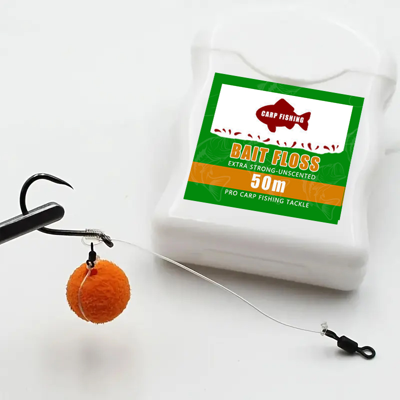 1pc/2pcs 50m Carp Fishing Bait - Freshwater Fishing Kit บทวิจารณ์และราคา