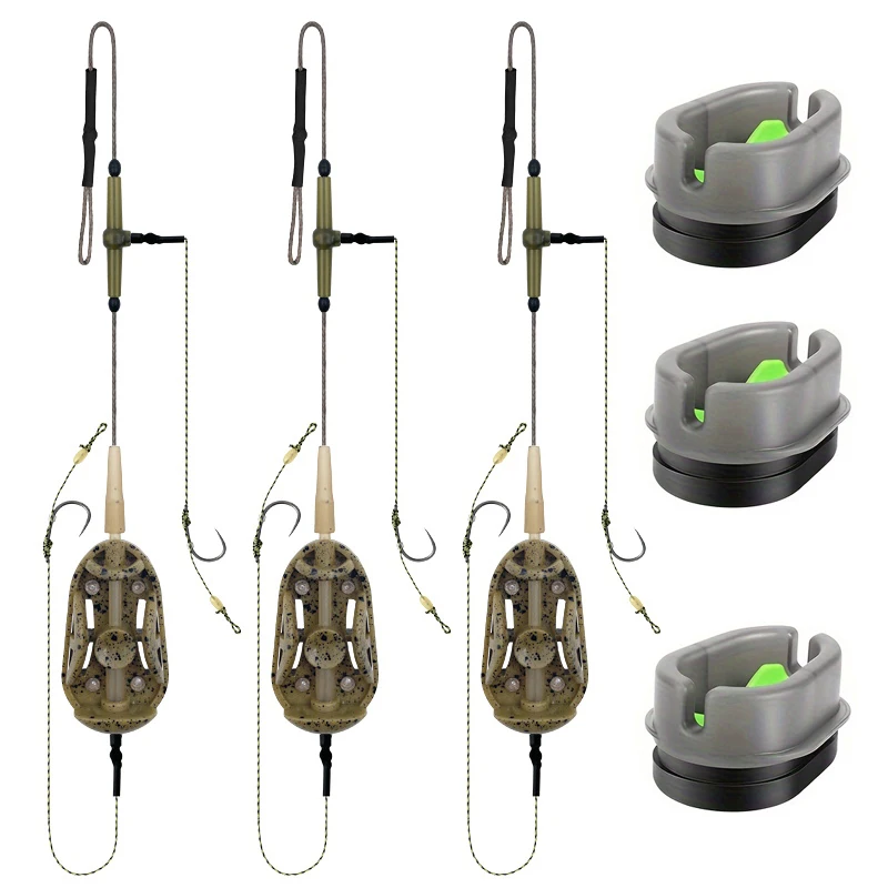 Pre-Tied Carp Fishing Hair Rig - Freshwater Fishing Kit บทวิจารณ์และราคา