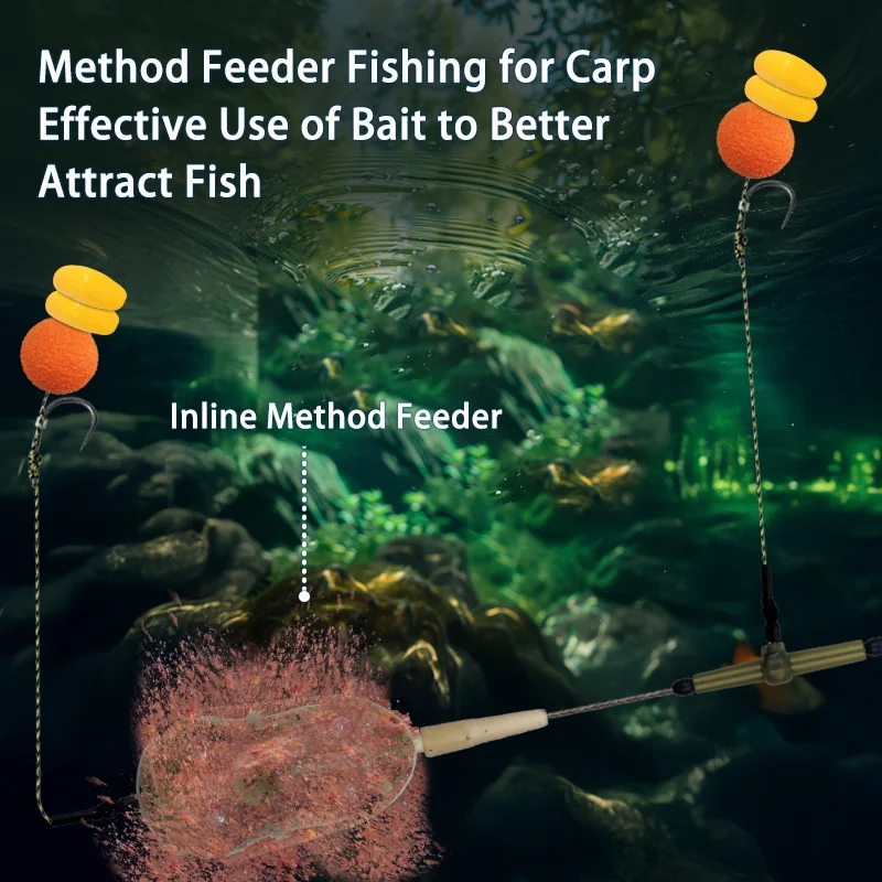 Pre-Tied Carp Fishing Hair Rig - Freshwater Fishing Kit บทวิจารณ์และราคา