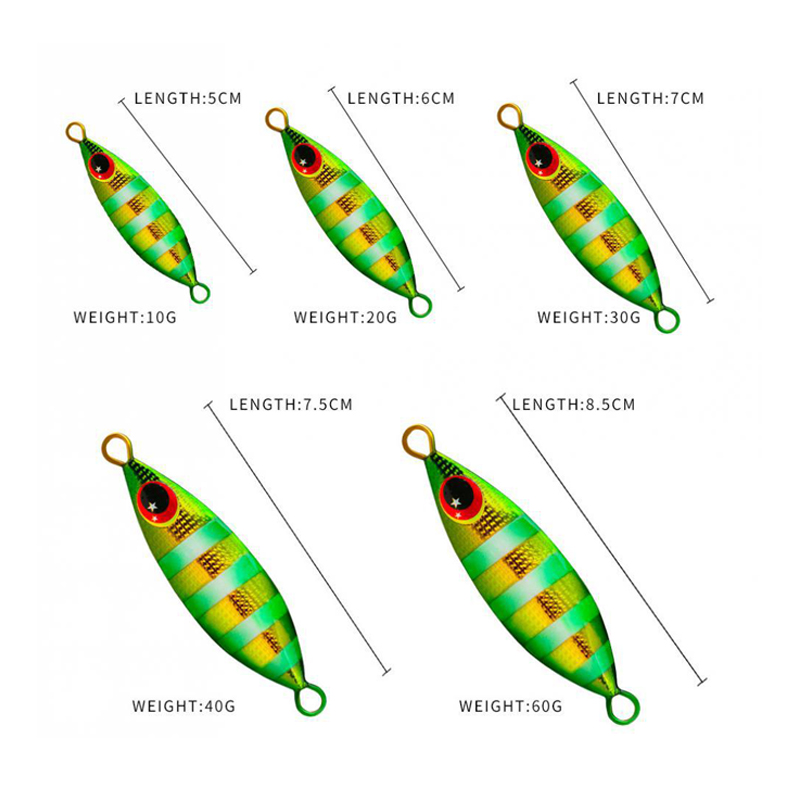 Metal Slow Jig Lure Hard Artif - Jig Head Lure บทวิจารณ์และราคา