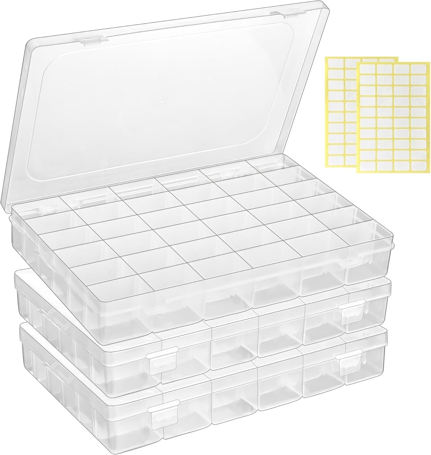36 Grids Clear Plastic Organiz - Tackle Box บทวิจารณ์และราคา