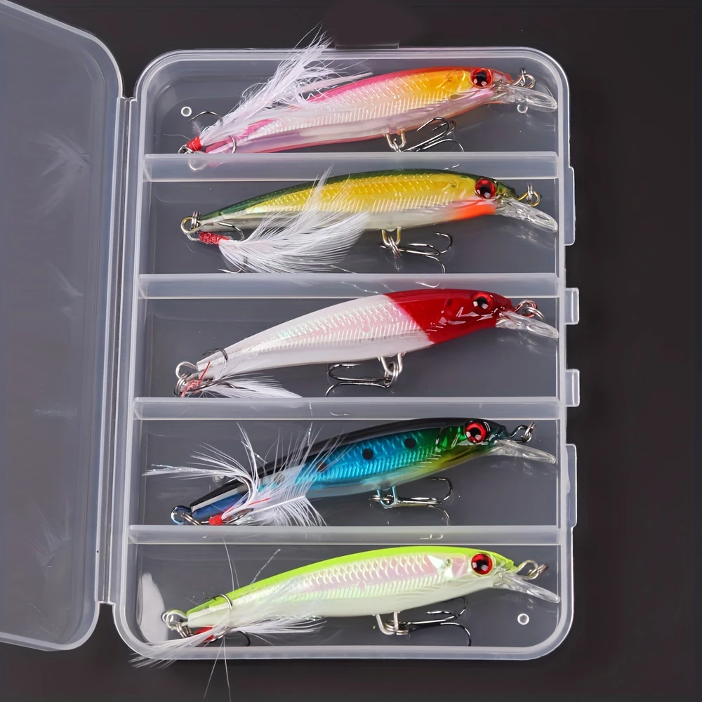 5pcs/box Laser 3D Eyes Bionic  - Fishing Lure บทวิจารณ์และราคา