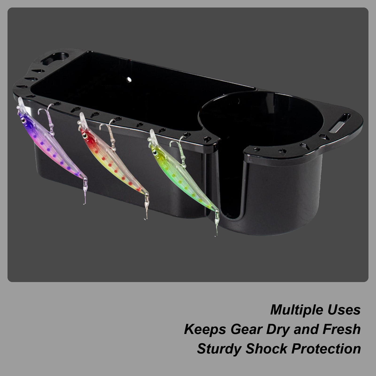 Fishing Organizer Box Boat Cup - Tackle Box บทวิจารณ์และราคา