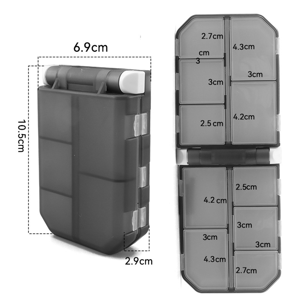 Fishing Tackle Box Double-Side - Tackle Box บทวิจารณ์และราคา