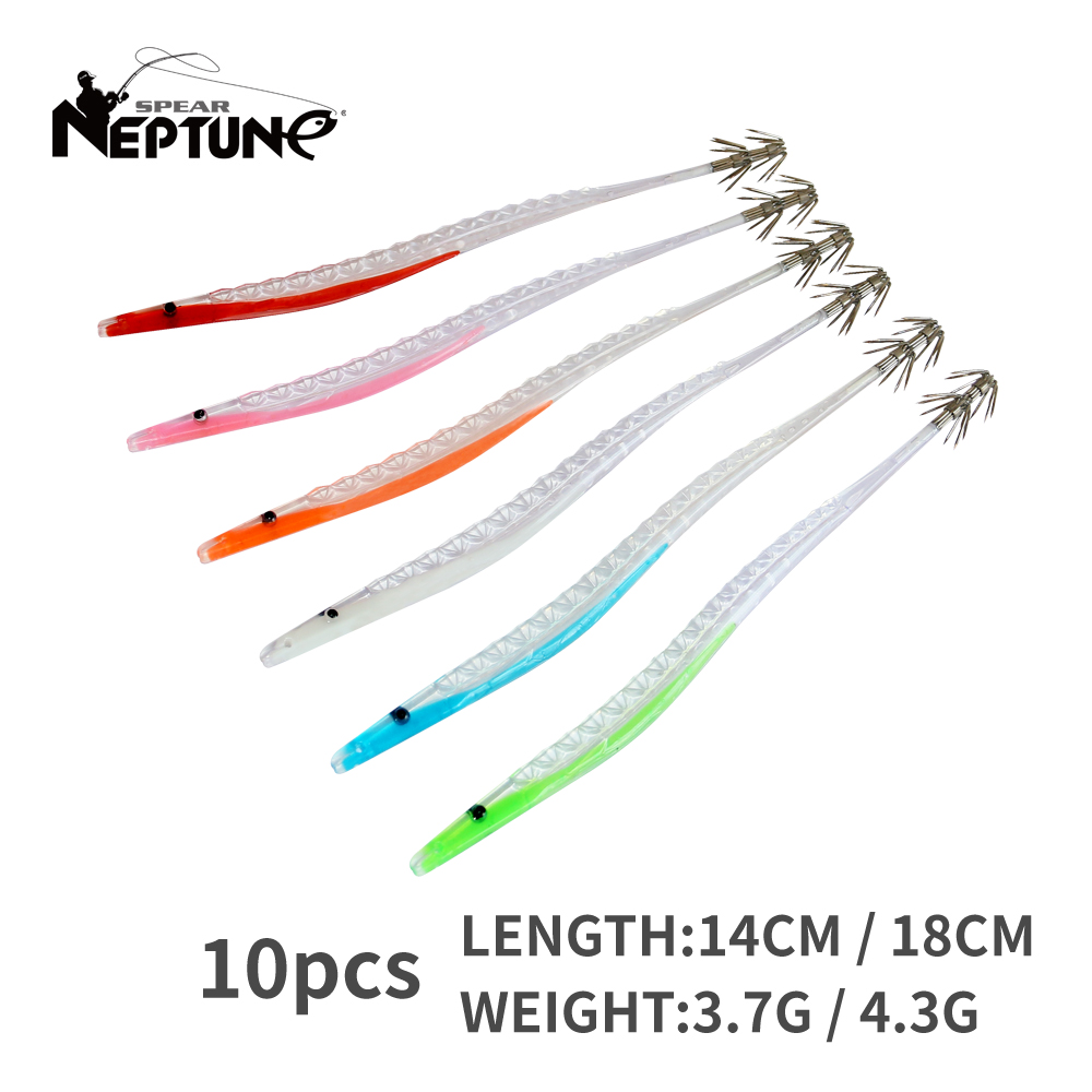 10Pcs Wood Shrimp Fishing Lure - Jig Head Lure บทวิจารณ์และราคา