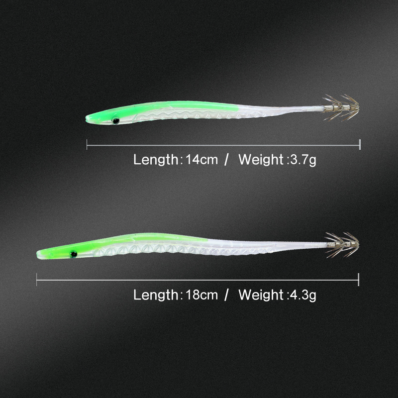 10Pcs Wood Shrimp Fishing Lure - Jig Head Lure บทวิจารณ์และราคา