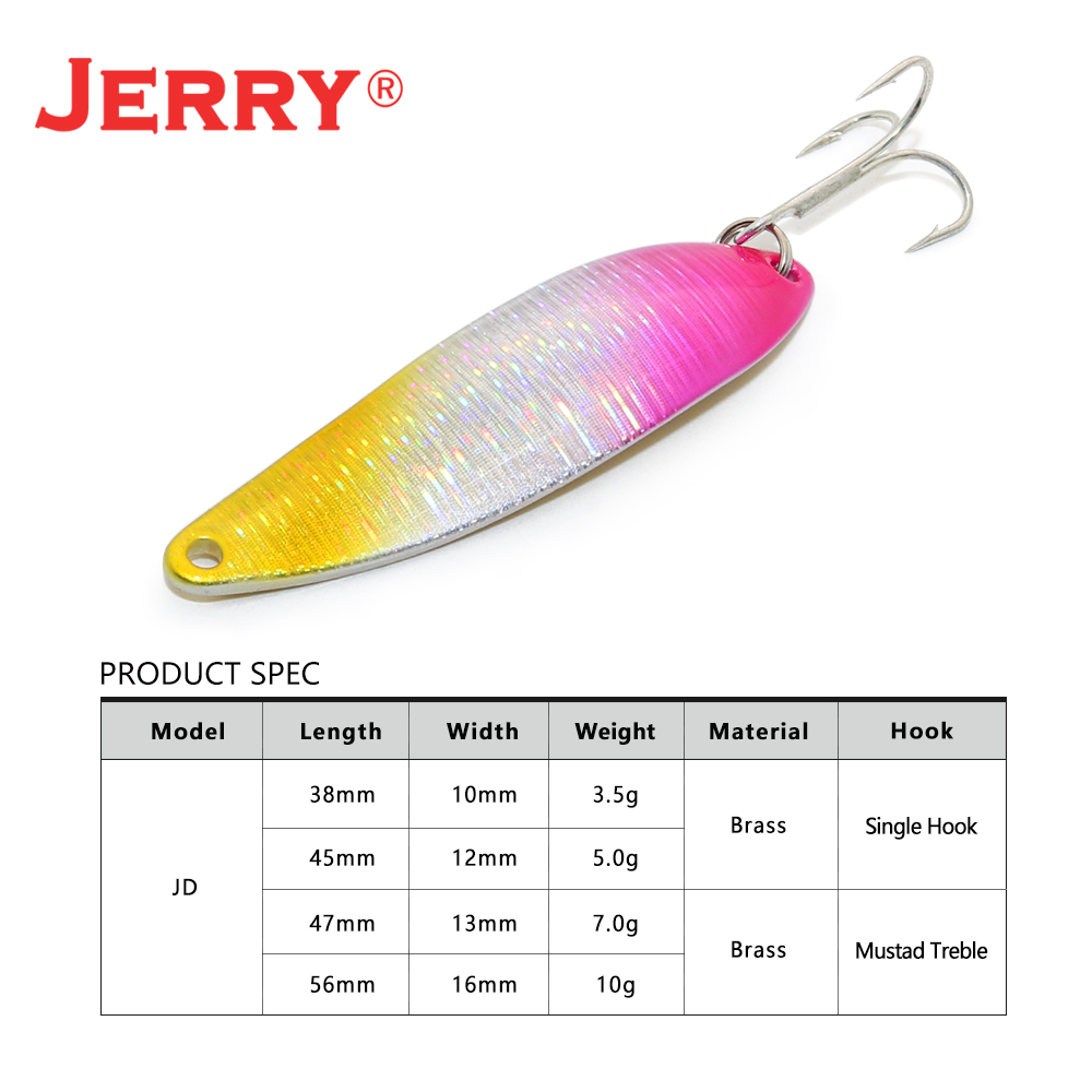 Jerry JD Artificial Spoon Lure - Jig Head Lure บทวิจารณ์และราคา