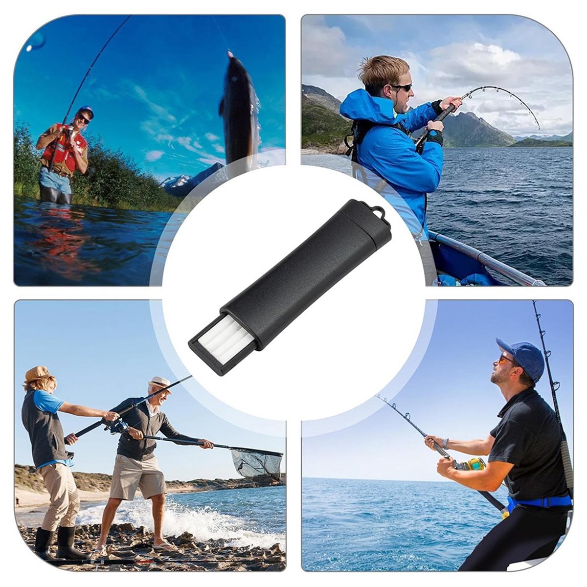 Fishing Hook Sharpener - Compa - Tackle Box บทวิจารณ์และราคา