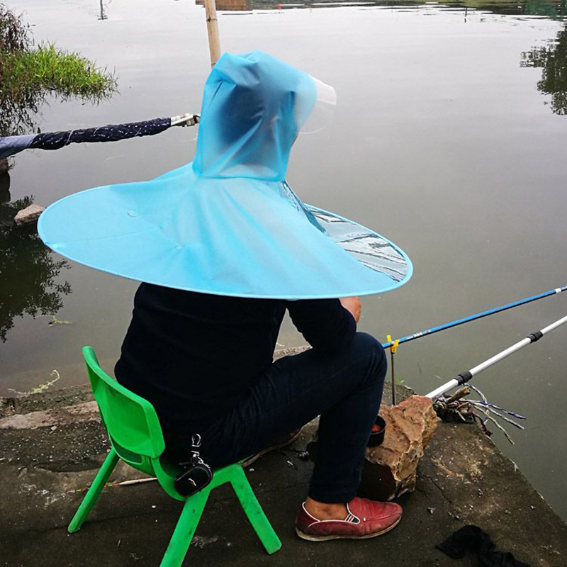 Outdoor Foldable Umbrella Hat  - Fishing Equipment Jet บทวิจารณ์และราคา