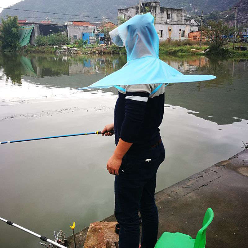 Outdoor Foldable Umbrella Hat  - Fishing Equipment Jet บทวิจารณ์และราคา