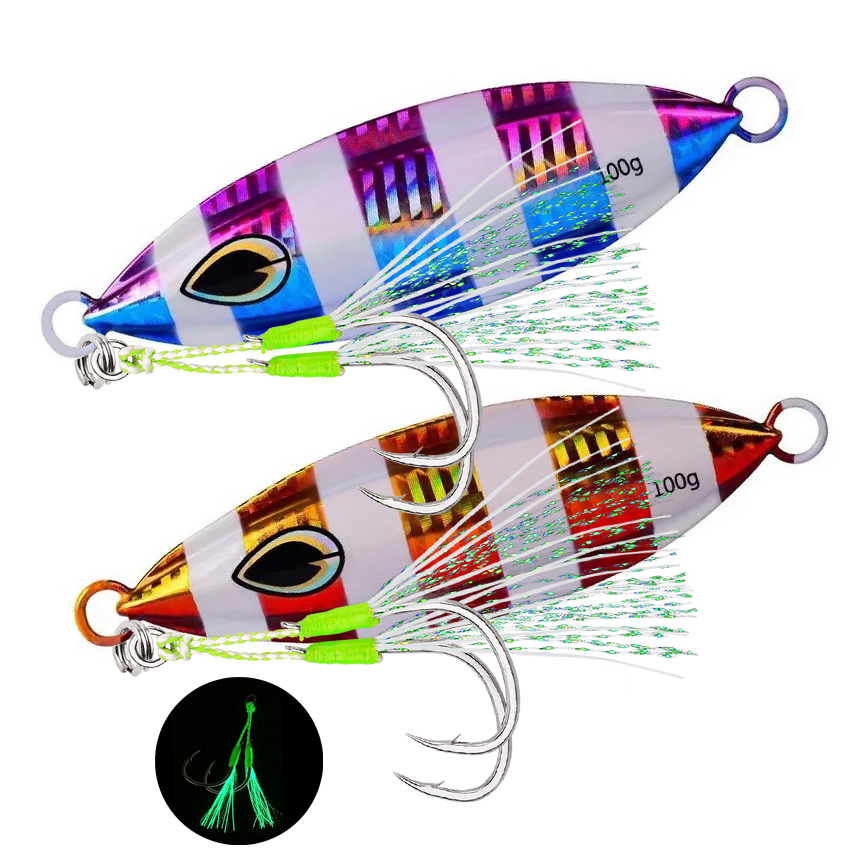 1pcs High quality Metal Night  - Jig Head Lure บทวิจารณ์และราคา